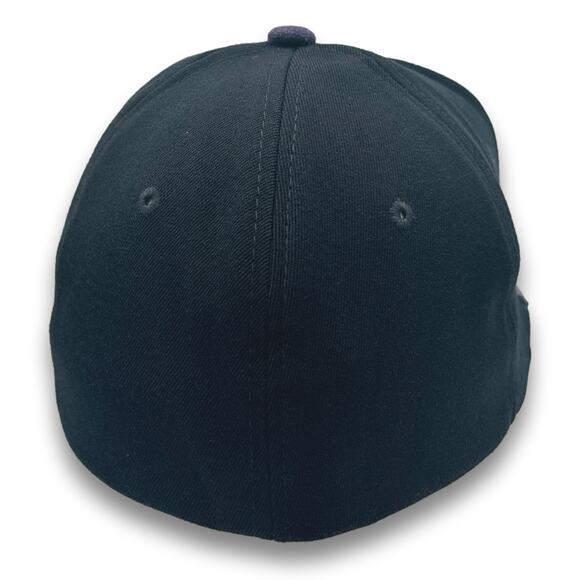 Plaid Purple Baseball Cap Flat Bill One Size Flex Fitting Spandex Lumberjack Hat - Picture 5 of 8